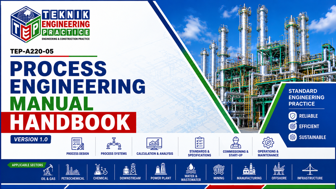 Thumbnail for TEP-A220-05 PROCESS ENGINEERING MANUAL VERSION 1.0